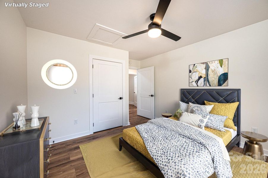 Furnished interior view inside a new home in , Lenoir (Image 11).
