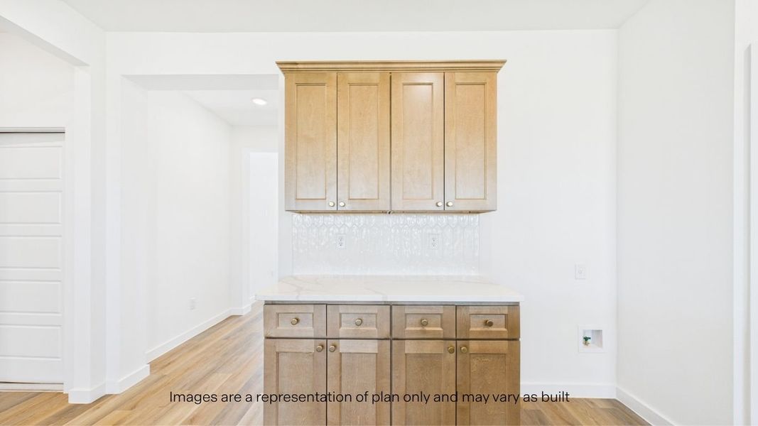 Furnished interior view inside a new home in Westmont, Lubbock (Image 13).