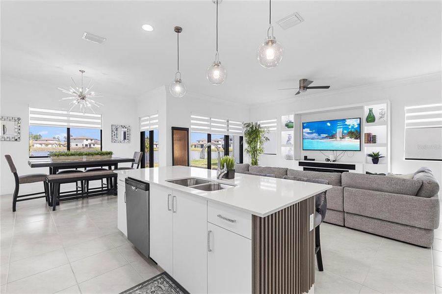 Furnished interior view inside a new home in , Immokalee (Image 10).