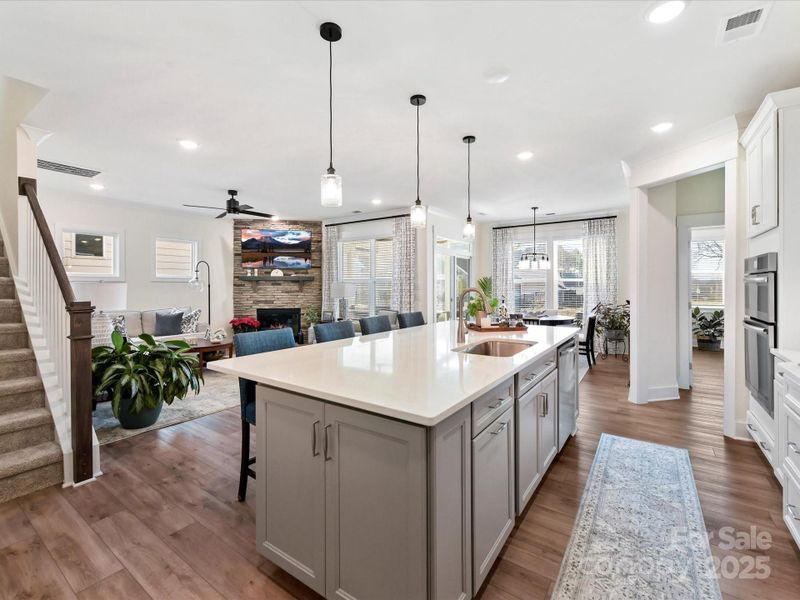 Furnished interior view inside a new home in , Mooresville (Image 39).