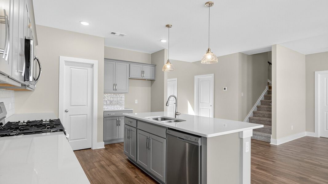 Furnished interior view inside a new home in McClure Farms, Columbia (Image 9).