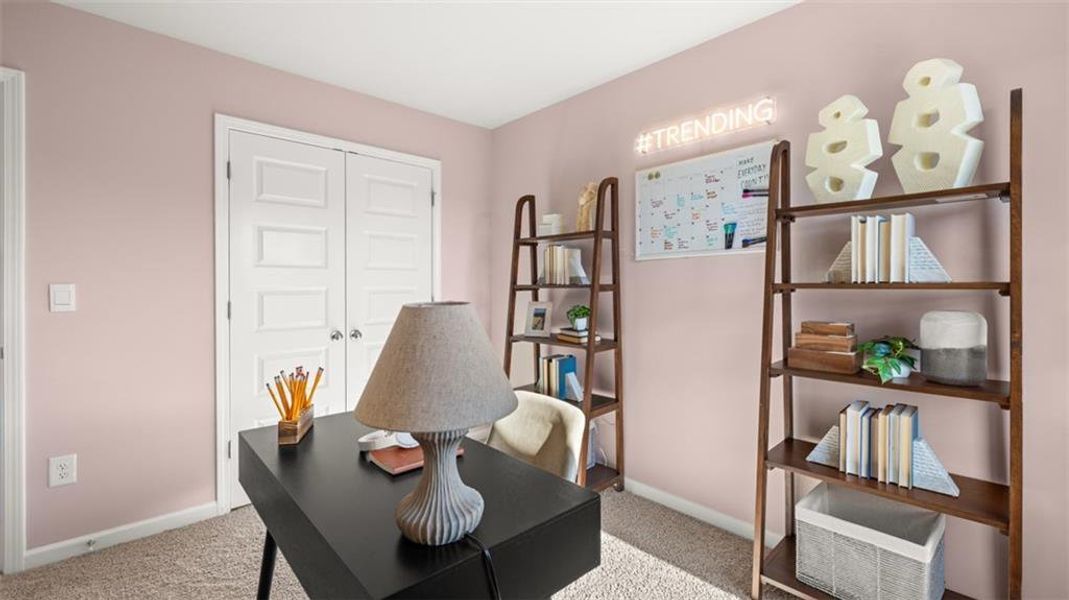 Furnished interior view inside a new home in Brookland Commons, Monroe (Image 9).
