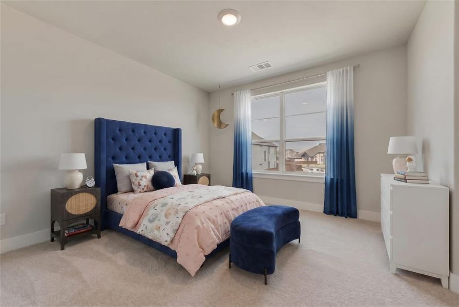 Furnished interior view inside a new home in Trails at Cottonwood Creek, Fate (Image 10).