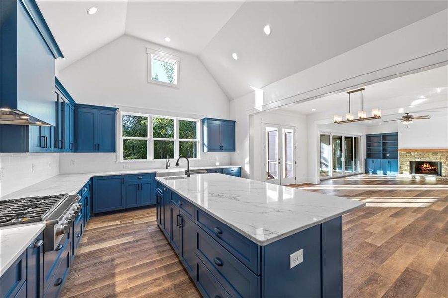 Furnished interior view inside a new home in , Flowery Branch (Image 13).