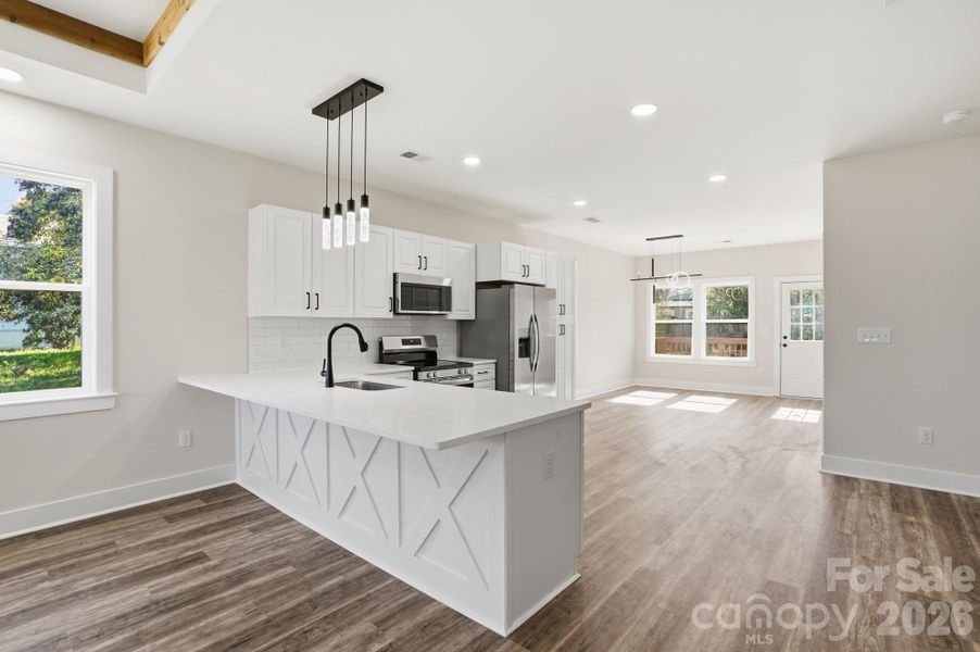 Furnished interior view inside a new home in , Concord (Image 7).