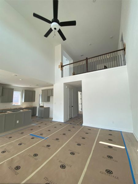 In-progress construction of a new home in Sauls Ranch East, Round Rock, TX (Image 13).