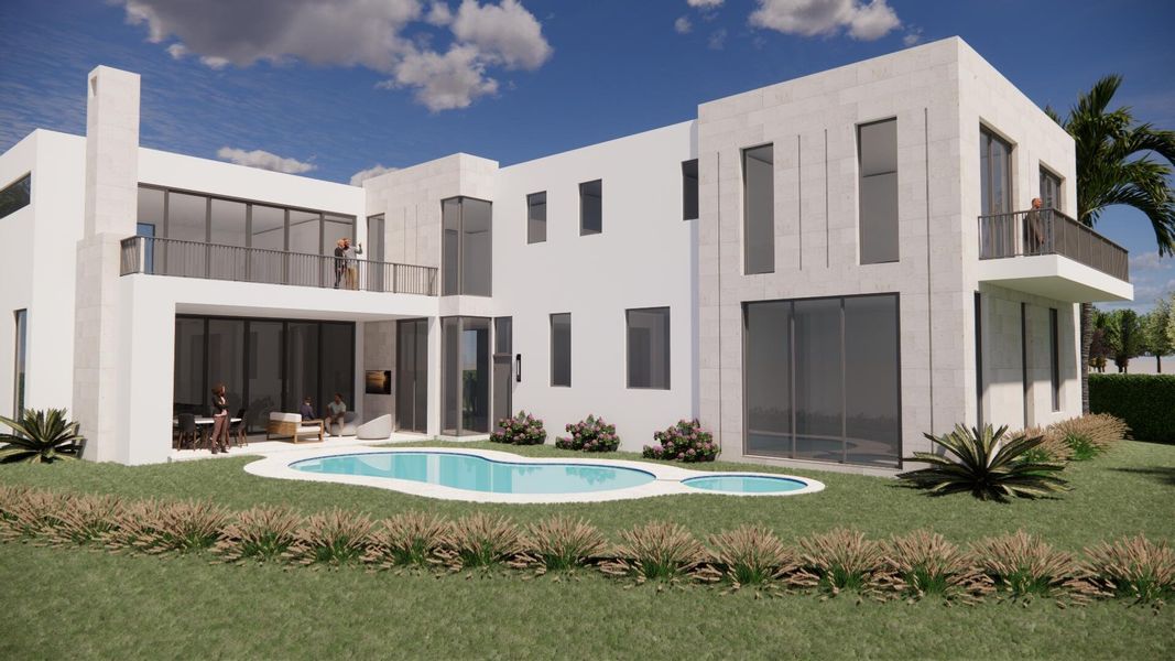 17842 Scarsdale-Rear 1_Daytime looking a