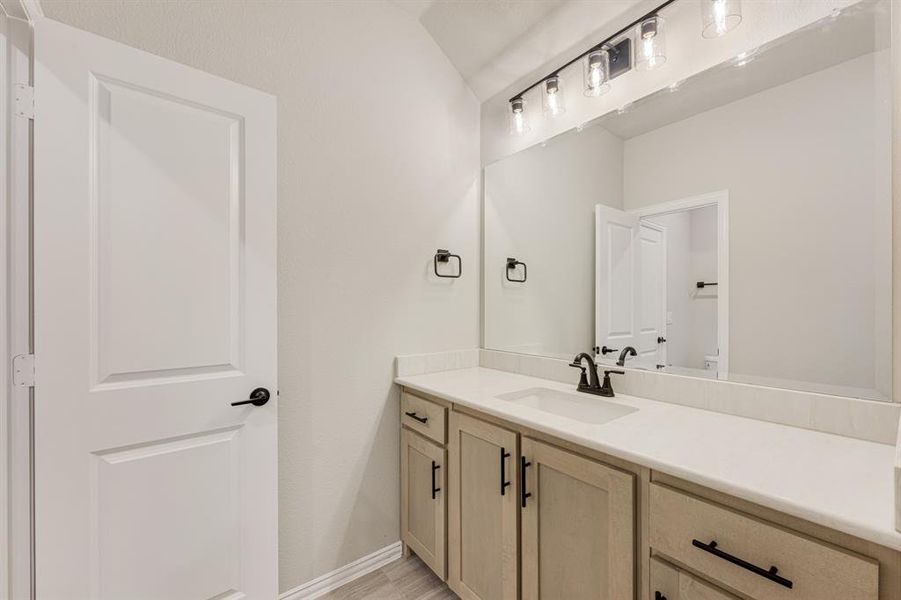 Furnished interior view inside a new home in Devonshire Classic 60-65, Forney (Image 16).