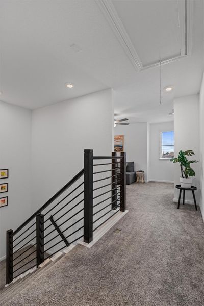Upstairs loft