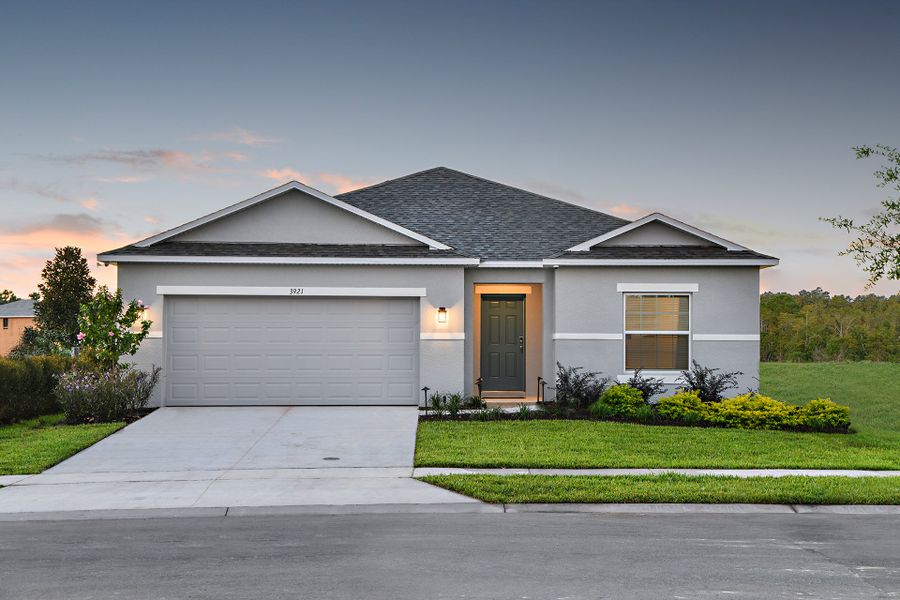 Representative exterior photo of a completed home built from the Goldfinch by Taylor Morrison in Solena, North Fort Myers, FL (Image 14).