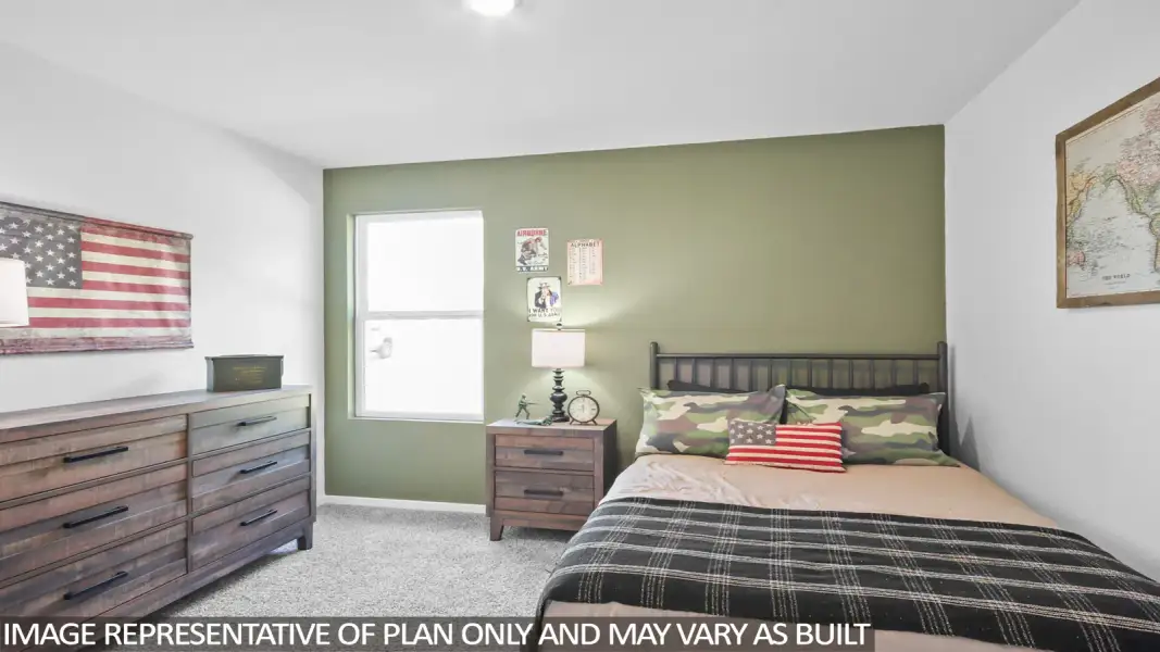 Furnished interior view inside a new home in Silverthorne, Conroe (Image 15).