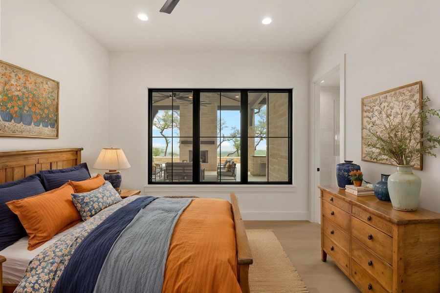 Furnished interior view inside a new home in , Dripping Springs (Image 30).