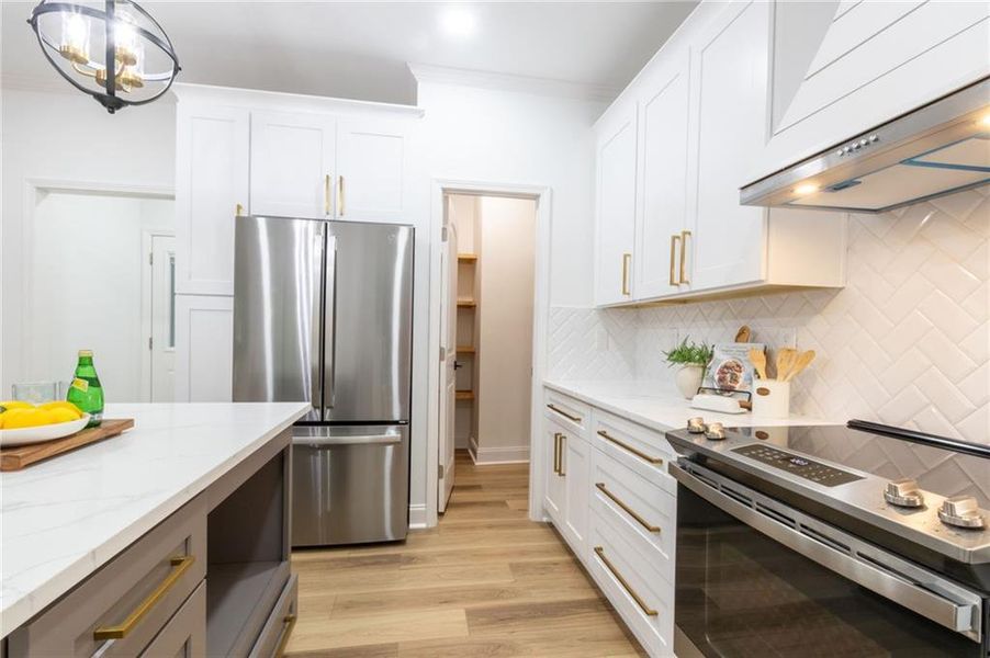 Furnished interior view inside a new home in , Snellville (Image 31).
