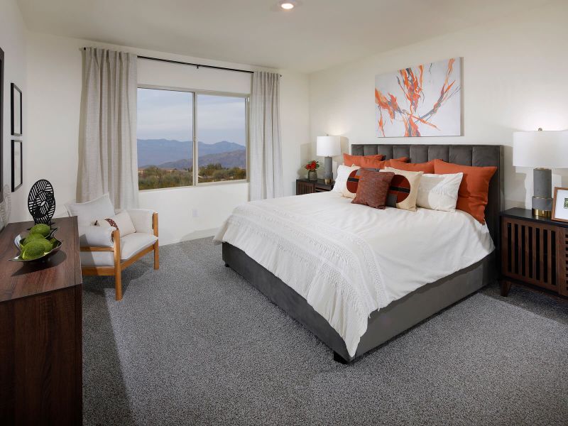 Furnished interior view inside a new home in Las Patrias at Star Valley Phase III - Signature Series, Tucson (Image 7).