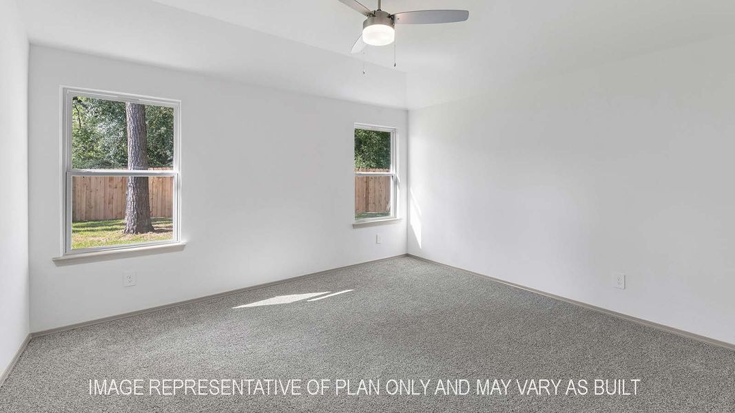 Spacious, unfurnished interior of a new home in Reserve at Mallard Lakes, Orange (Image 15).