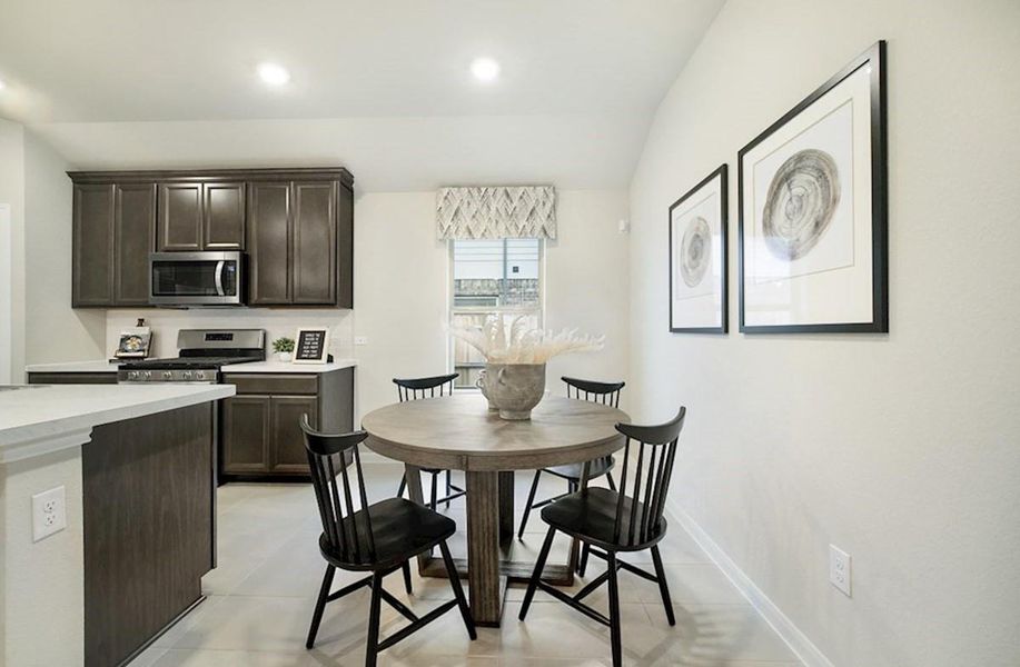 Furnished interior view inside a new home in Sorella: Signature Collection, Tomball (Image 18).