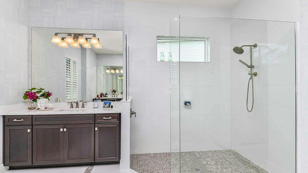 Furnished interior view inside a new home in Grand Palm Real Estate and Homes for Sale in Venice, FL - Neal Communities, Venice (Image 26). Furnished interior view inside a new home in Grand Palm Real Estate and Homes for Sale in Venice, FL - Neal Communities, Venice (Image 26).