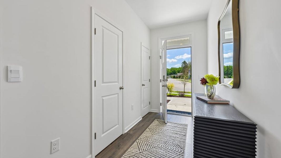 Furnished interior view inside a new home in Chapel Townes, Raleigh (Image 5).