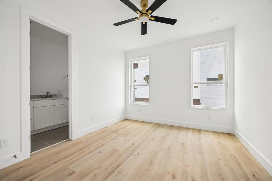 View of a secondary bedroom on the 2nd floor as of February 12, 2026.