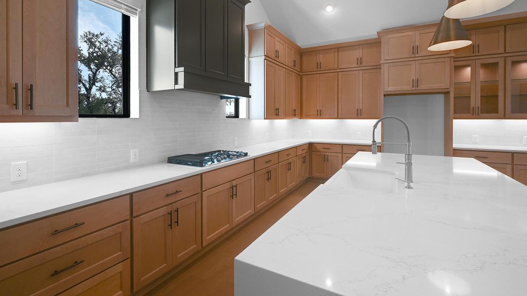 Representative furnished interior of a home built from the 3790A by Perry Homes in Bristol Valley, Rockwall (Image 10).
