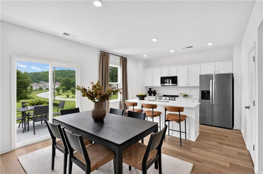 Furnished interior view inside a new home in Prentis Branch, Rome (Image 8).