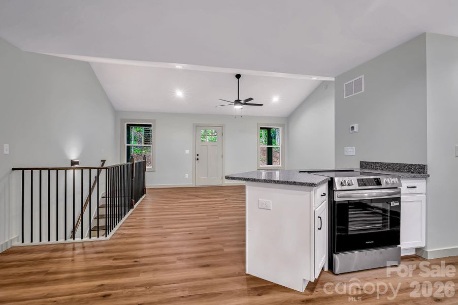 Furnished interior view inside a new home in , Waynesville (Image 4).