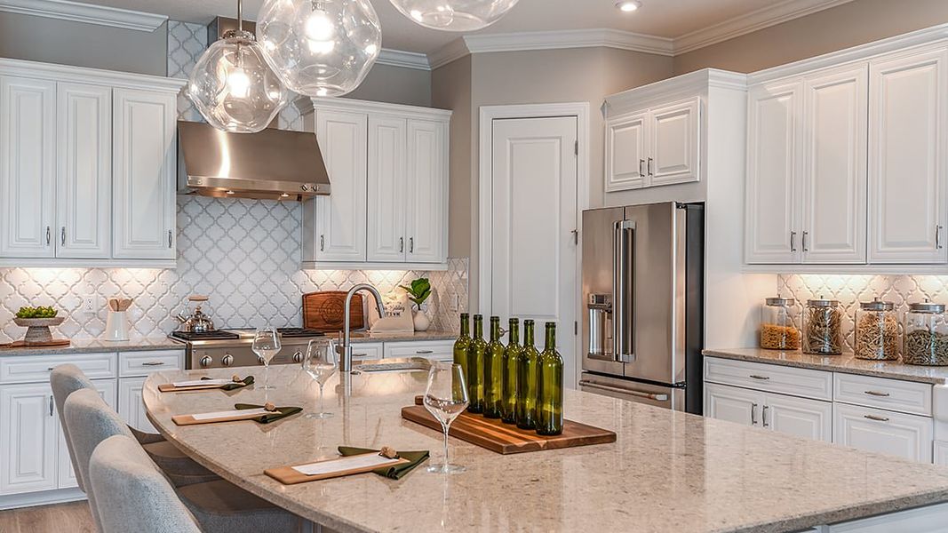 Furnished interior view inside a new home in Esplanade at Azario Lakewood Ranch, Bradenton (Image 18).