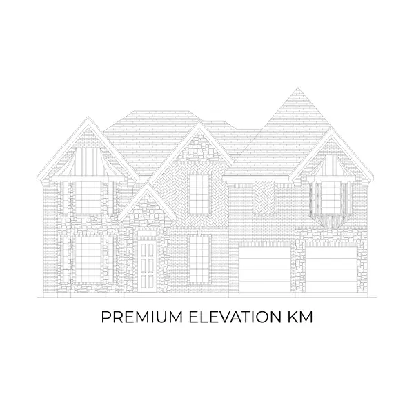 Representative rendering of the exterior for the Coventry 2F by First Texas Homes (Image 19).