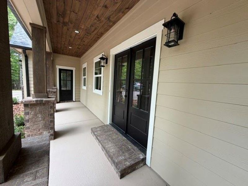 Exterior details and patio area of a home in , Dahlonega (Image 20).