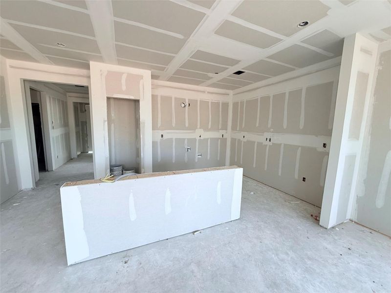 In-progress construction of a new home in Sunterra, Katy, TX (Image 25). In-progress construction of a new home in Sunterra, Katy, TX (Image 25).