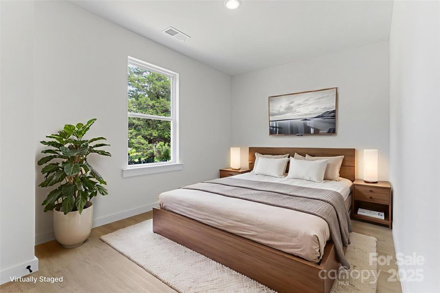 Furnished interior view inside a new home in , Hickory (Image 9).