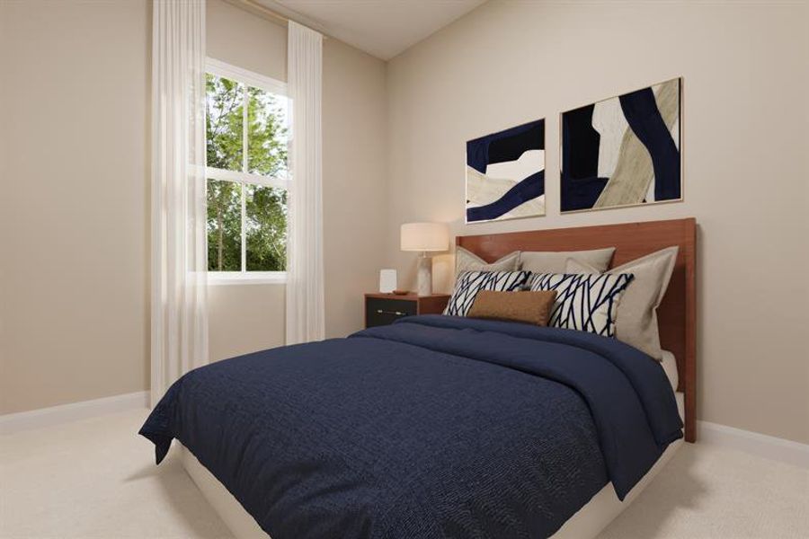 Representative furnished interior of a home built from the Dunmore by Ryan Homes in Hope Pointe, North Myrtle Beach (Image 7).