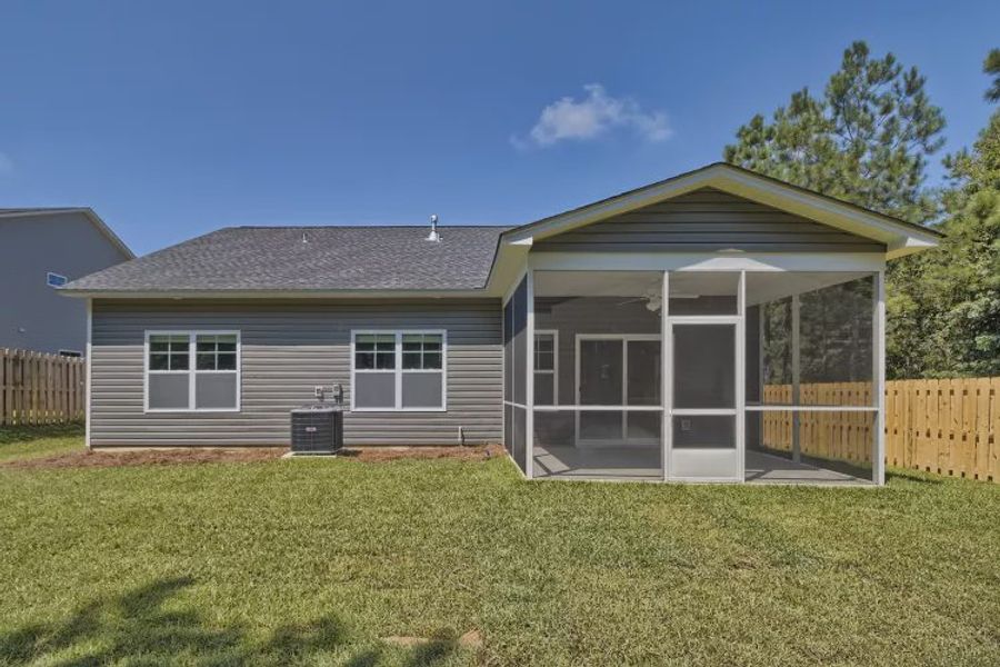 Representative exterior photo of a completed home built from the Dahlia II by Great Southern Homes in Camellia Park, Thomson, GA (Image 20).