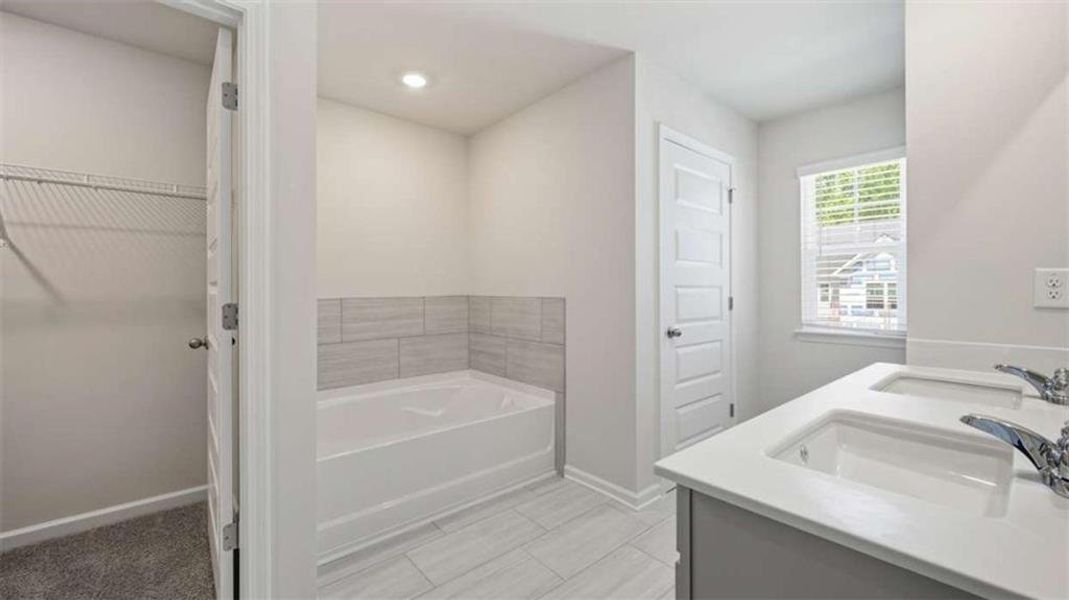 Furnished interior view inside a new home in Independence Villas and Townhomes, Loganville (Image 7).