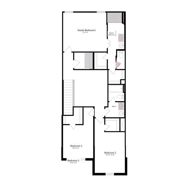 W/S #74396 / BG #3: 2nd Floor