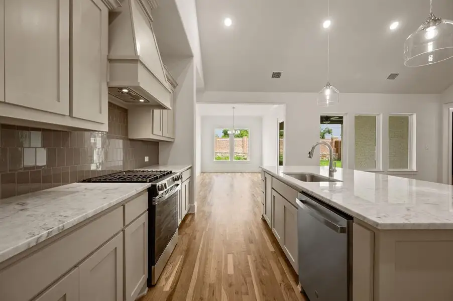 Furnished interior view inside a new home in LeTara, Haslet (Image 5).