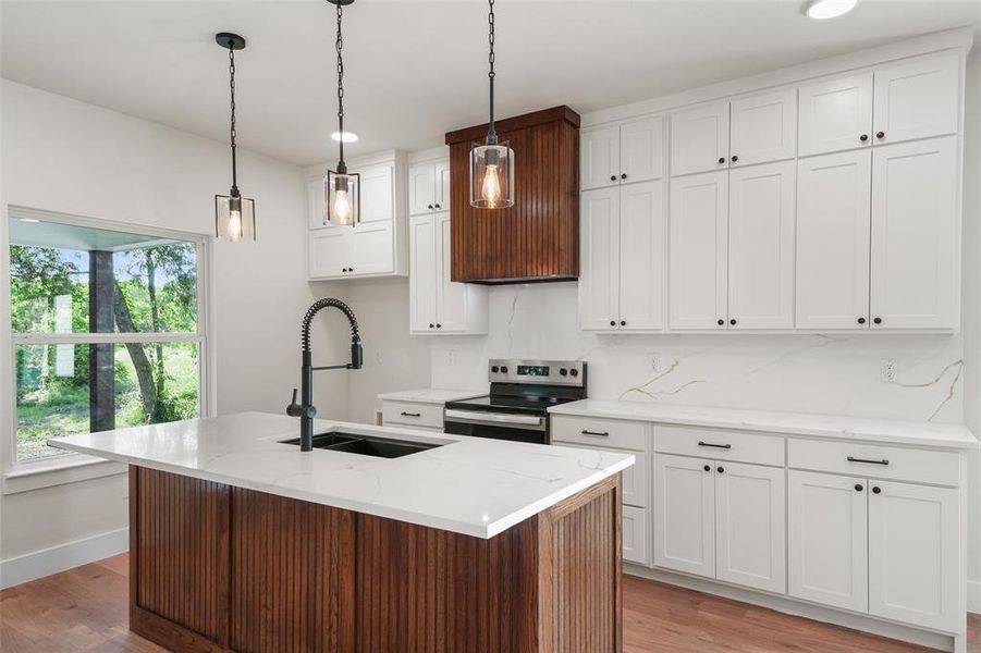 Furnished interior view inside a new home in , Milford (Image 12).