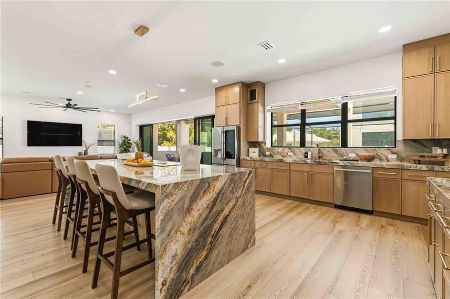 Furnished interior view inside a new home in , Tampa (Image 13).