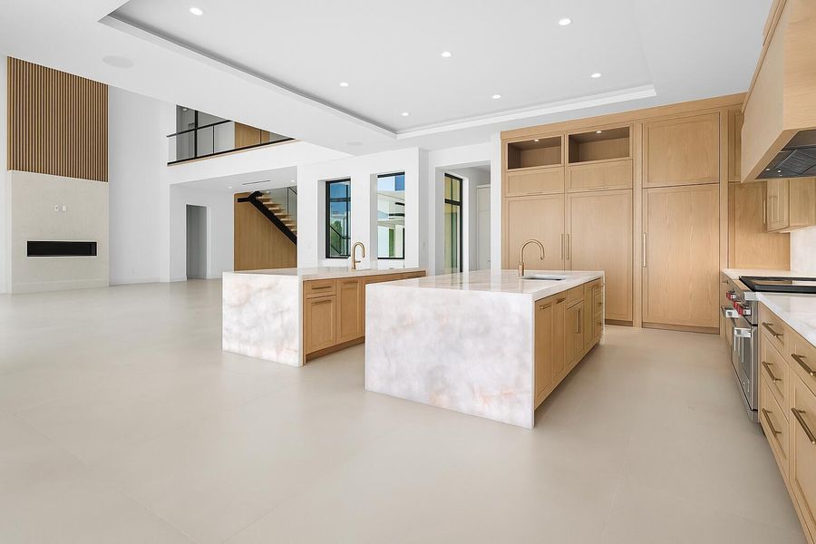 Furnished interior view inside a new home in , Jupiter (Image 10).