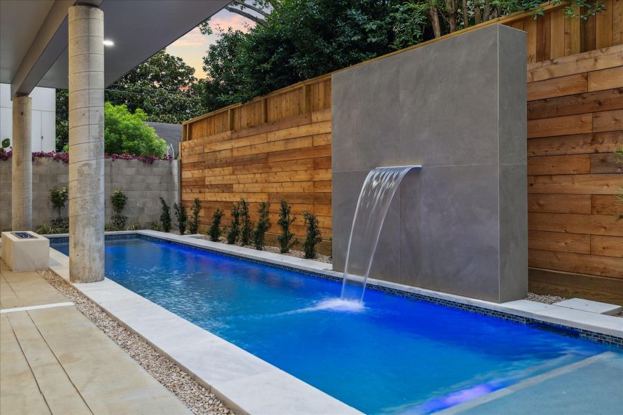 Exterior details and patio area of a home in , Houston (Image 31).