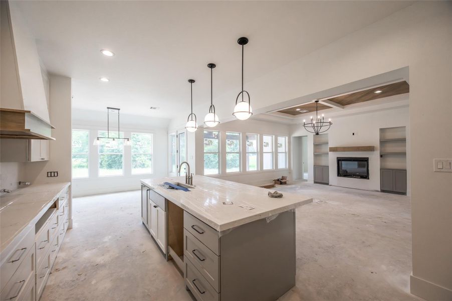 Furnished interior view inside a new home in , Montgomery (Image 13). Furnished interior view inside a new home in , Montgomery (Image 13).