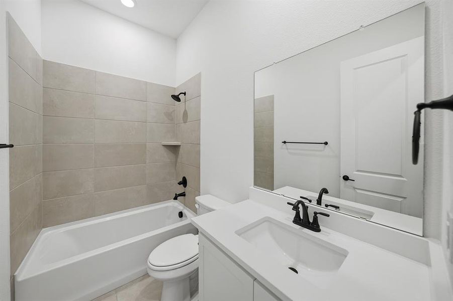 Furnished interior view inside a new home in Light Farms Brenham - 40' Lots, Celina (Image 6). Furnished interior view inside a new home in Light Farms Brenham - 40' Lots, Celina (Image 6).