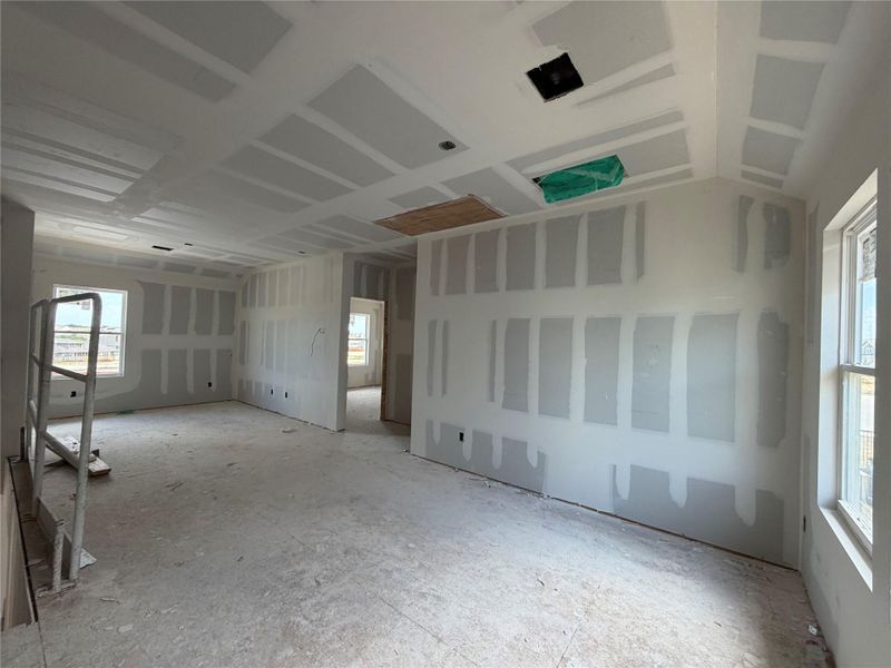 In-progress construction of a new home in Lariat, Liberty Hill, TX (Image 23).