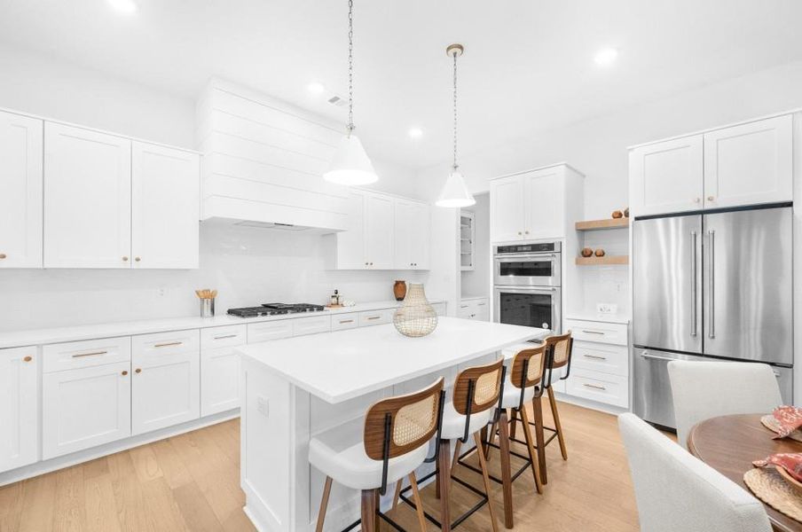 Furnished interior view inside a new home in , Canton (Image 16).