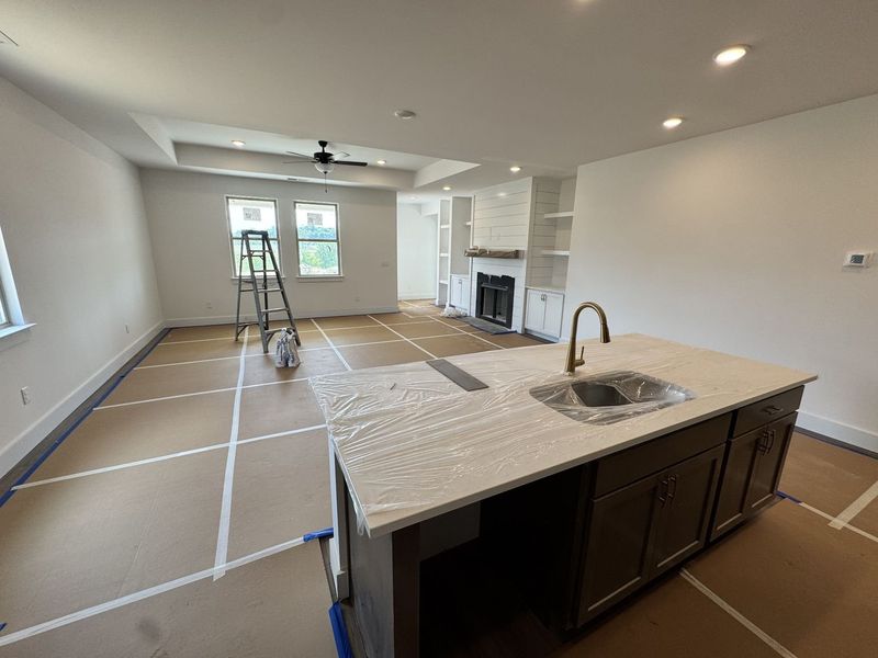 In-progress construction of a new home in Woods Crossing, Gallatin, TN (Image 12).