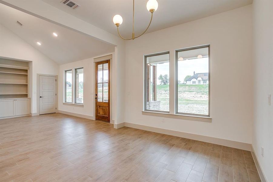 Spacious, unfurnished interior of a new home in , Poolville (Image 29).