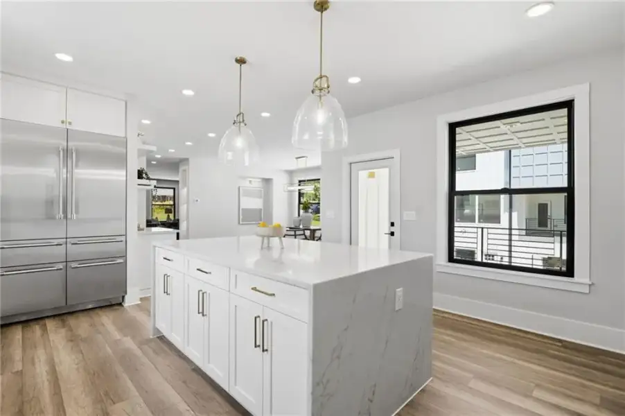 Furnished interior view inside a new home in , Roswell (Image 17).