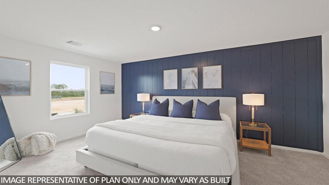 Furnished interior view inside a new home in Presswoods, Splendora (Image 29).