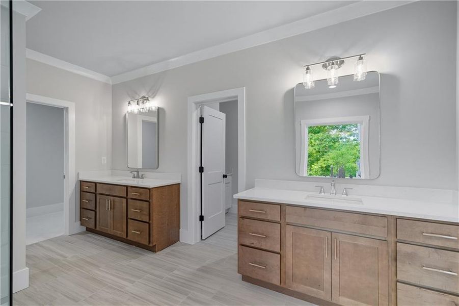 Furnished interior view inside a new home in , Canton (Image 15).