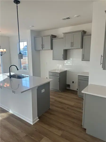 Furnished interior view inside a new home in Brownstone Park, Easley (Image 3).